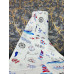 Ervi bavlna š.240 cm - Námořní motivy na bílém - 6463-01, metráž