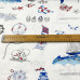 Ervi bavlna š.240 cm - Námořní motivy na bílém - 6463-01, metráž