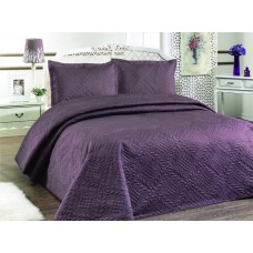 Přehoz na postel ILK - fialový,  220x240cm 