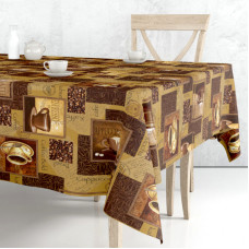 Ubrus PVC FL-1004-00 -  coffee, metráž