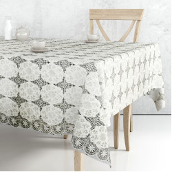Ubrus PVC Easy Lace- krajkový -3145D, role 132cmx22m