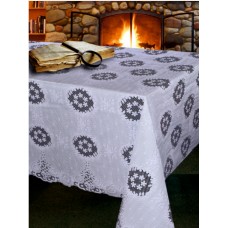 Ubrus PVC Easy Lace- krajkový -121D, role 132cmx22m