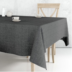 Ubrus PVC Mirella M-050D - černý, 20 m x 140 cm