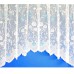 Hotová oblouková žakárová záclona Motýl fialový/ vzor 7514, 180x320cm