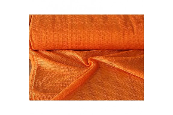 Záclona  Siťovaná -  3000 /oranžová , metráž