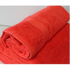 Osuška Froté - červená, 70x140 cm+ mýdlo