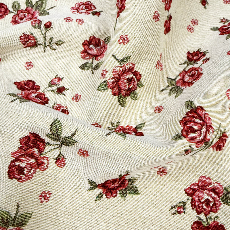 280cm Dekorační/potahová Gobelínová látka šířka - Polibek růže