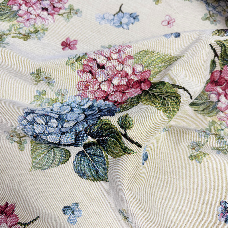 Ervi povlak na polštář Gobelínový - Kouzlo hortenzií