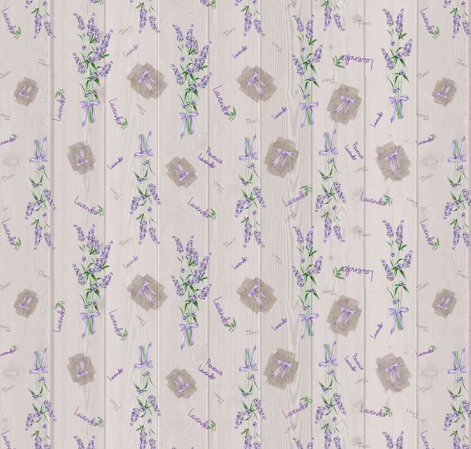 Ubrus PVC M-107A - Dotek levandule (různé velikosti)