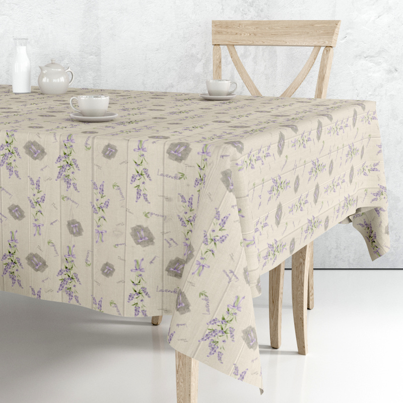 Ubrus PVC M-107A - Dotek levandule (různé velikosti)