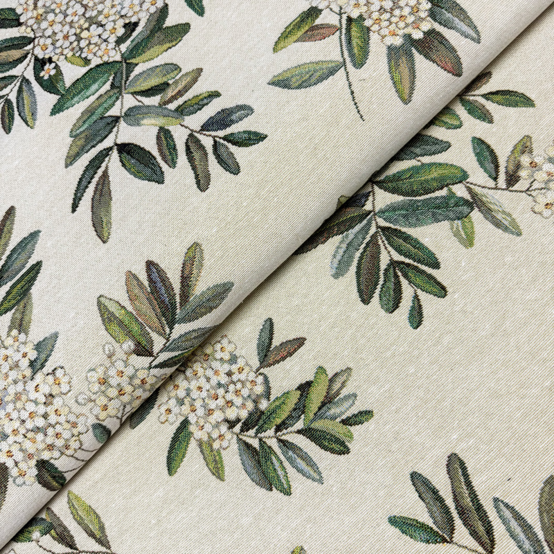 280cm Dekorační/potahová Gobelínová látka šířka - Zahradní kouzlo