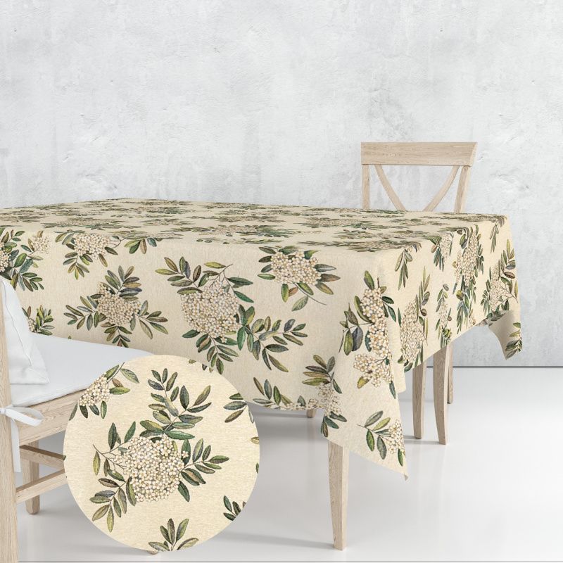 Ervi Gobelínový ubrus na stůl čtvercový - Zahradní kouzlo