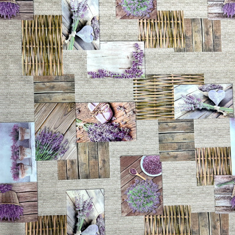 Ubrus PVC M-157A - Provencee (různé velikosti)