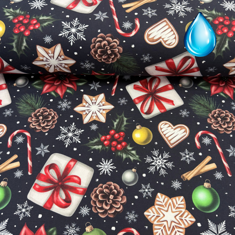 Ervi dekorační závěs Royal Lux - Čas Vánoc