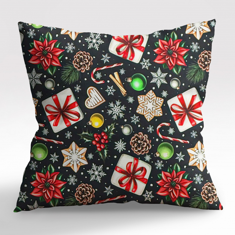 Ervi povlak na polštář dekorační Royal Lux - Čas Vánoc