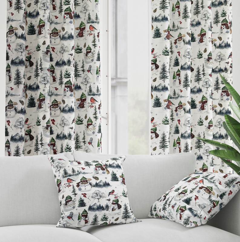 Ervi dekorační závěs Royal Lux - Kouzlo zimy