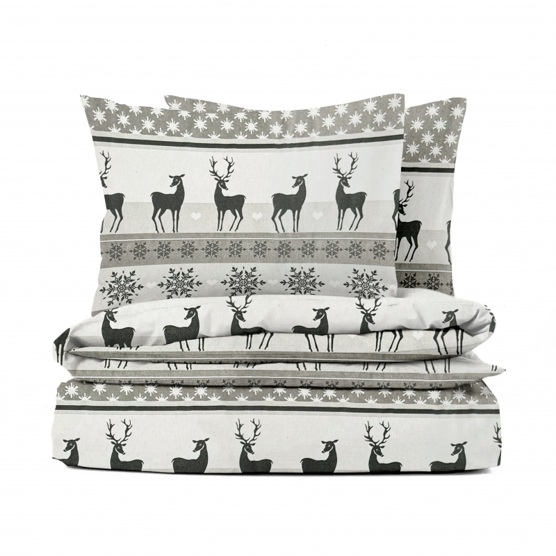 Ervi FLANELOVÉ bavlněné povlečení - Polární klid