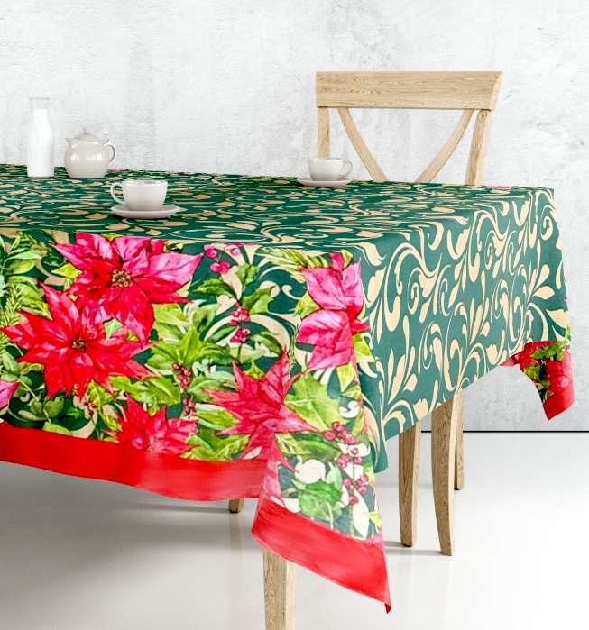 Ubrus PVC FL-1495-01 – Vánoční (různé velikosti)