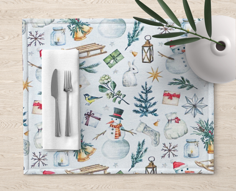 Ervi Teflonové prostírání na stůl Royal Lux - Vánoční chvíle