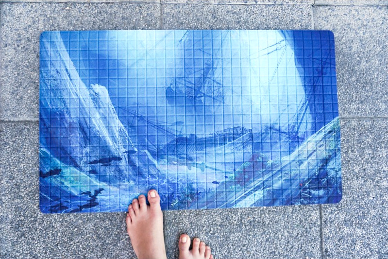 Multifunkční kobereček - Okean, 45x75 cm