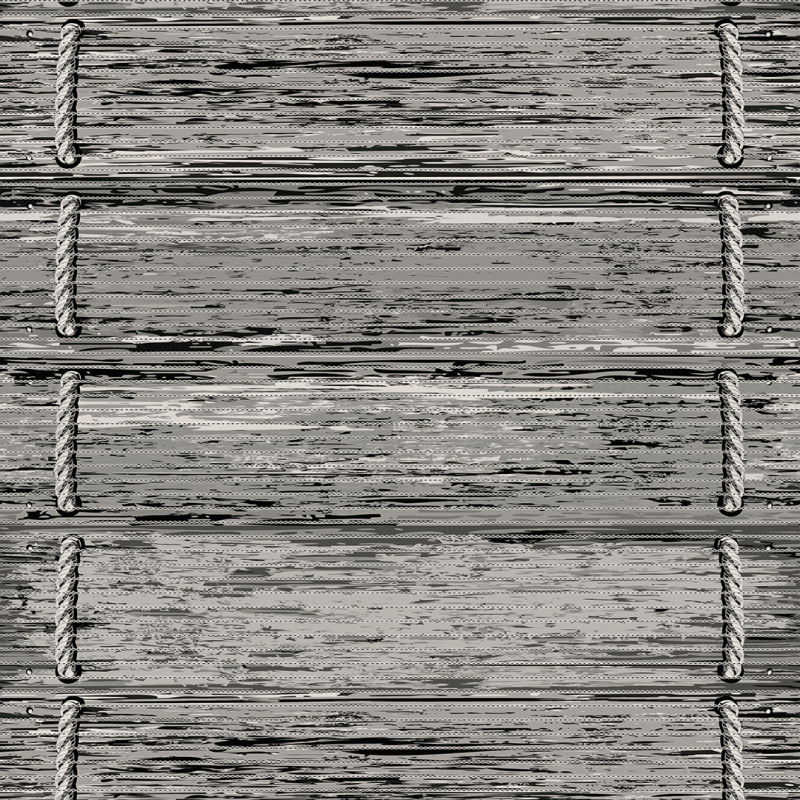 Sada koupelnových pěnových předložek AQN-505B - Mořská paluba (různé velikosti)