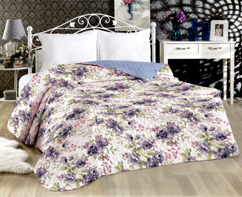 Přehoz oboustranný Colore - Lilie