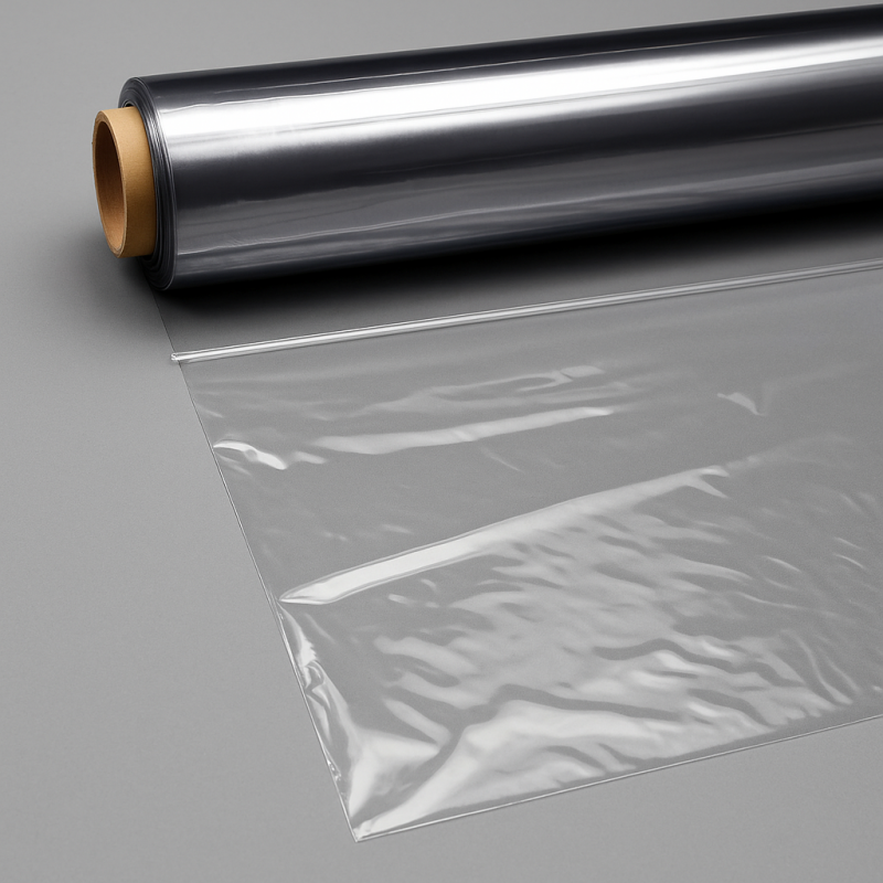 Průhledný ubrus - Role 30m x 140 cm - tl. 0,12 mm hladký bez vzoru