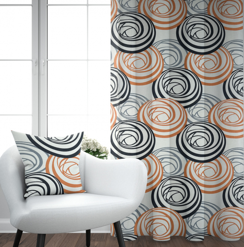 Ervi dekorační závěs - Retro Víry