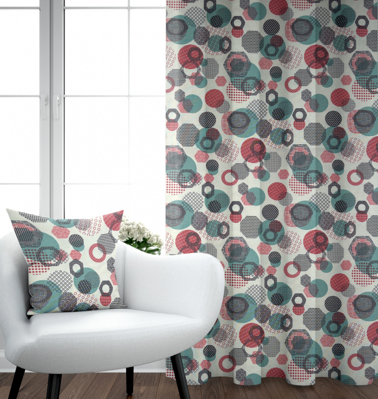 Ervi dekorační závěs - Fay - Retro