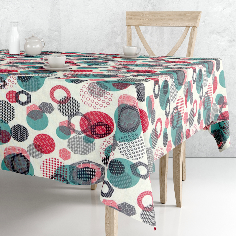 Ervi dekorační ubrus na stůl obdélníkový Fay - Retro