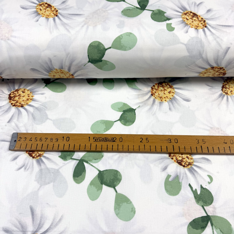 Ervi povlak na polštář Bavlněný - Heřmánková harmonie