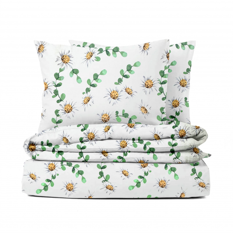 Ervi Bavlněné povlečení - Heřmánková harmonie