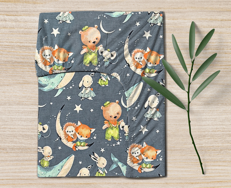 Ervi Bavlněné napínací prostěradlo - Hvězdná parta