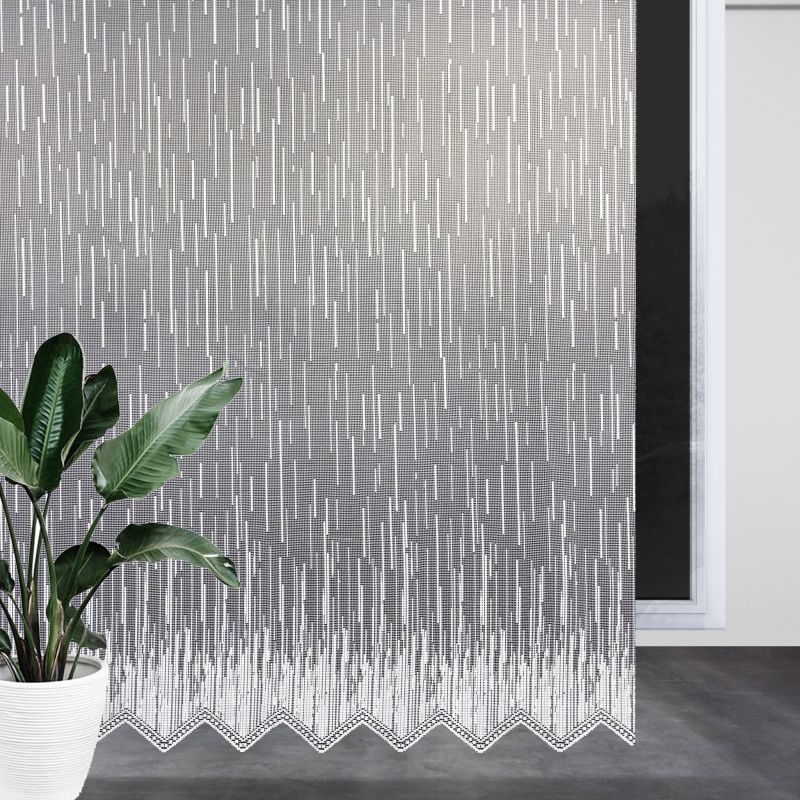 Ervi žakárová záclona bílá 20255, metráž