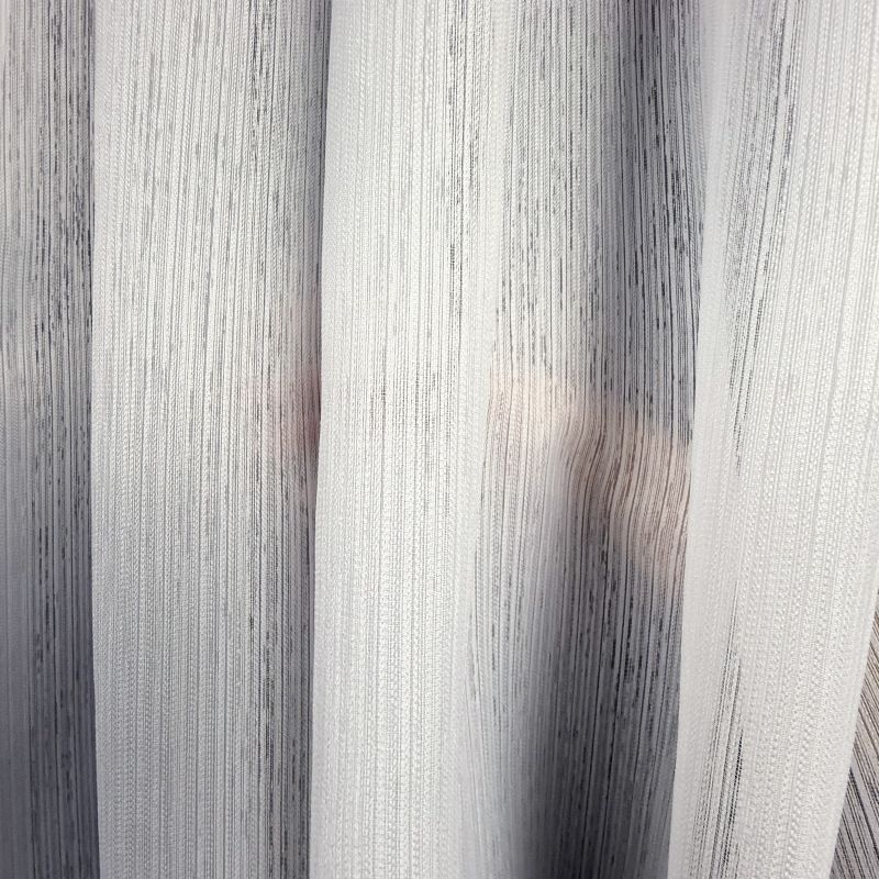 Ervi strukturovaná voálová záclona s olůvkem bílá - Moderní jemnost, metraž