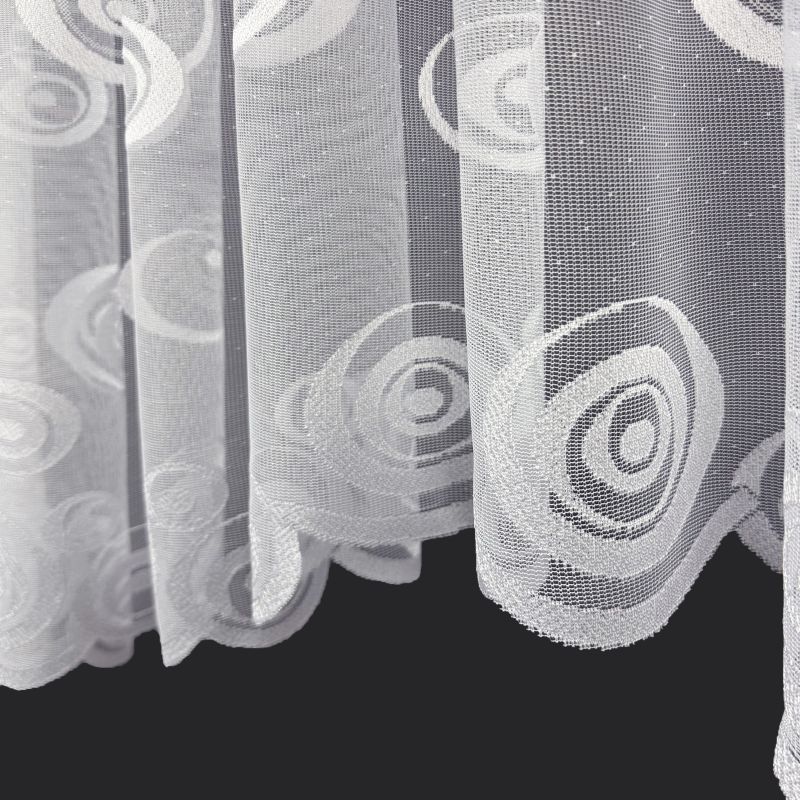 Ervi oblouková hotova záclona s řasící páskou - 7044 new