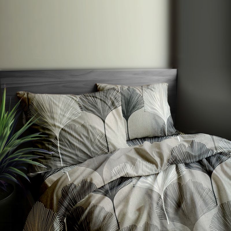 Ervi Bavlněné povlečení - Nordic Leaves