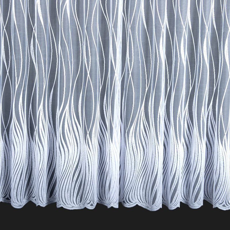 Ervi žakárová hotová záclona s řasící páskou - 7505 (různé velikosti)