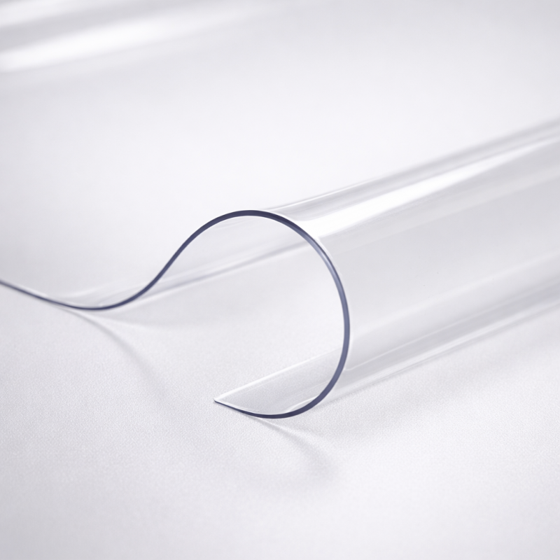 PVC Ubrus - Měkké sklo - šířka 138cm, metráž