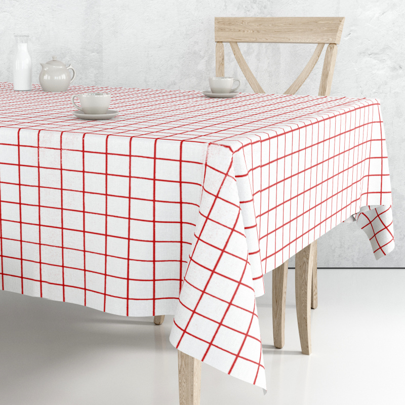 Ubrus PVC DC-9400B - Elegantní kostka, metráž šířka 140cm