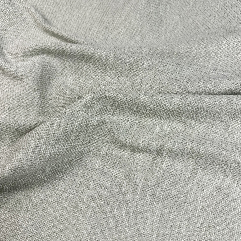 Zatemňovací závěs hrubě tkaný Atelier Ervi - světle šedý 06