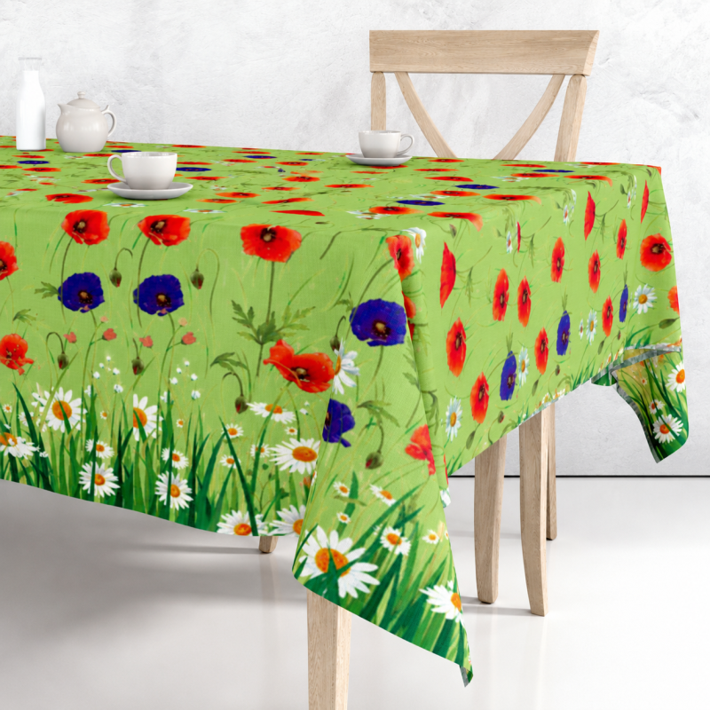 Ubrus PVC DC-6910B - Polní kvítí Role 140cm x 20m