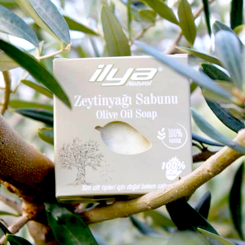 Ilya přírodní mýdlo Olivové na tělo a vlasy, 150 g