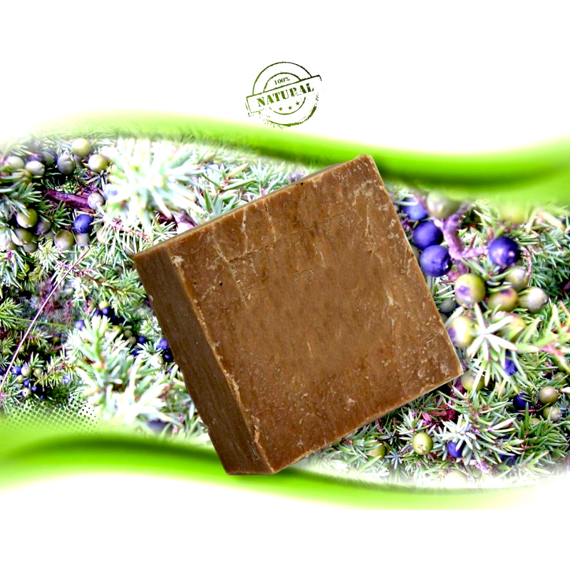 Ilya přírodní mýdlo Jalovcové na tělo a vlasy, 150 g