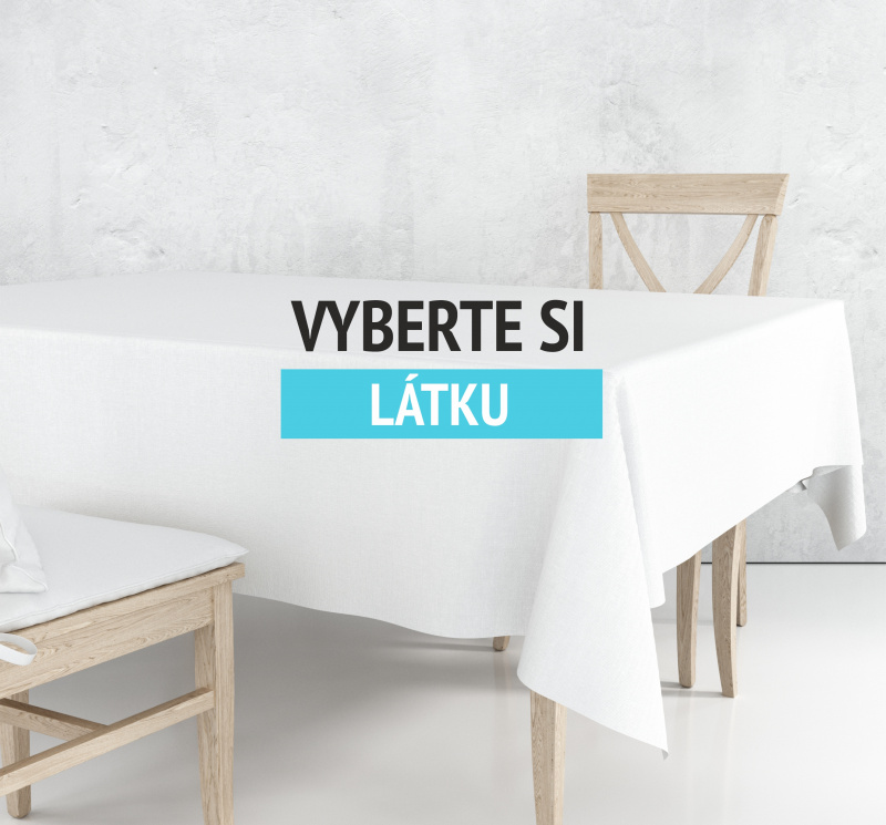 Vyberte si látku - Ervi bavlněný ubrus na stůl čtvercový