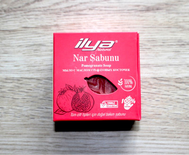 Ilya přírodní mýdlo Granátové jablko, 150 g
