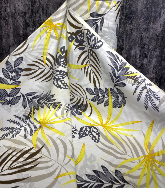 Ervi Bavlněná látka/plátno š.240cm - Větvičky č.117-2, metráž