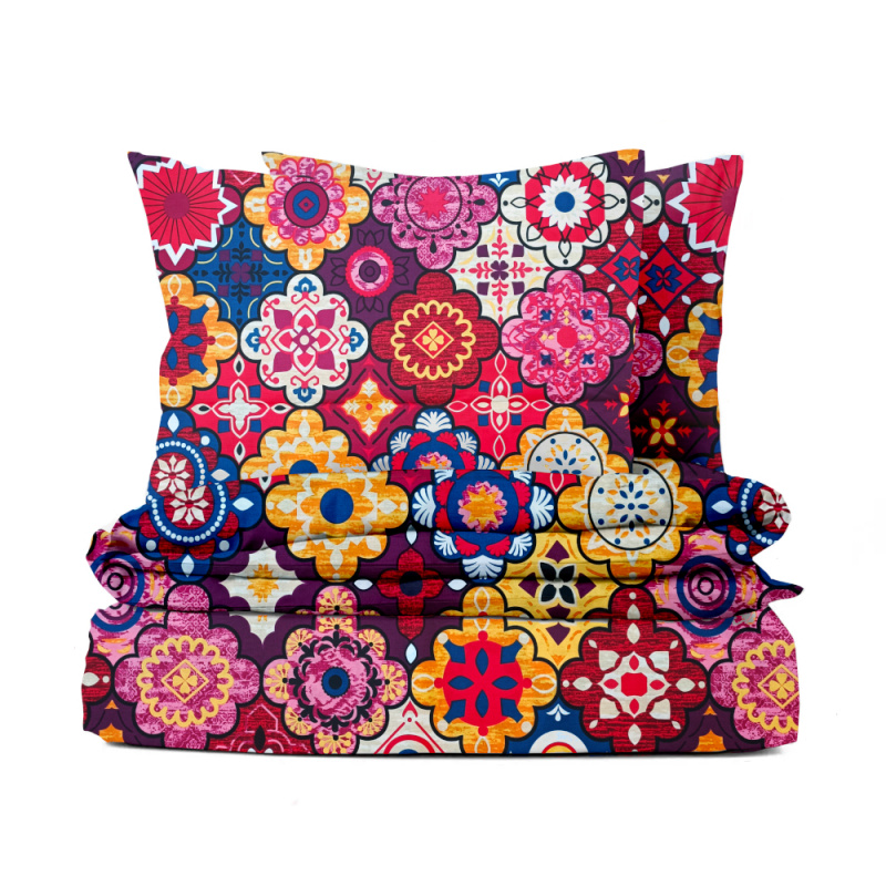 Ervi bavlněné povlečení - barevný ornament