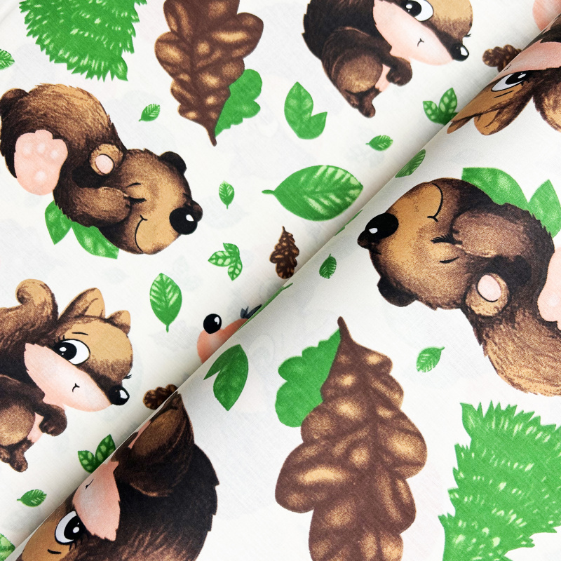 Ervi Bavlněná látka/plátno š.240cm -  zvířátka 12029-1, metráž