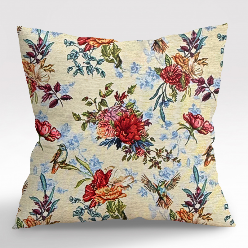 Ervi povlak na polštář gobelínový   Little Birds